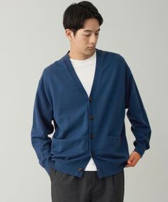 UNFILO / アンフィーロ カーディガン・ボレロ | 【OCEANS YouTube 掲載/男女兼用】スムースシルキーニット カーディガン
