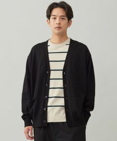 UNFILO / アンフィーロ カーディガン・ボレロ | 【OCEANS YouTube 掲載/男女兼用】スムースシルキーニット カーディガン