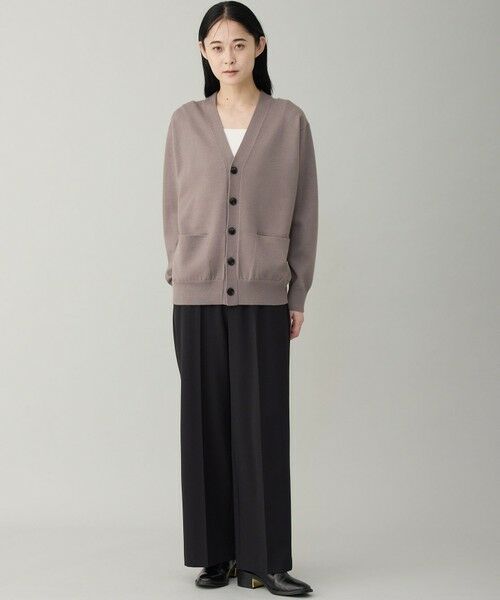UNFILO / アンフィーロ カーディガン・ボレロ | 【OCEANS YouTube 掲載/男女兼用】スムースシルキーニット カーディガン | 詳細7