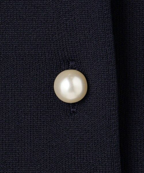 UNFILO / アンフィーロ カーディガン・ボレロ | BEAUTY FORM KNIT パールボタン カーディガン | 詳細13