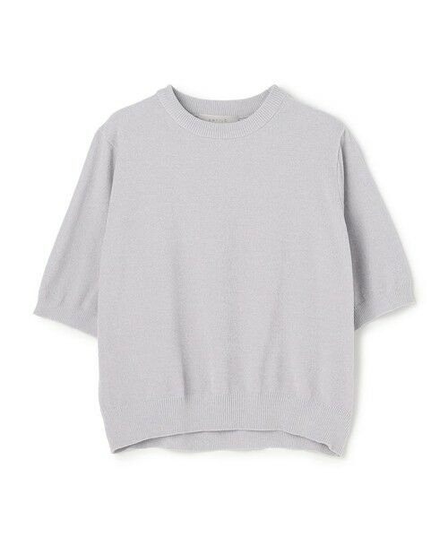 UNFILO / アンフィーロ ニット・セーター | ベロアモール ハーフスリーブニット | 詳細3