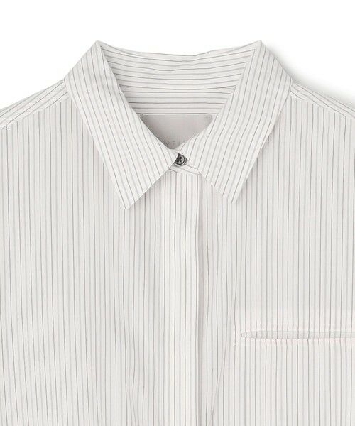 UNFILO / アンフィーロ ミニ丈・ひざ丈ワンピース | ポプリン シャツワンピース | 詳細6