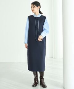 【新品未使用】UNFILO アンフィーロ ロングワンピース グレー XL LL UNFILO / アンフィーロ （レディース） ワンピース