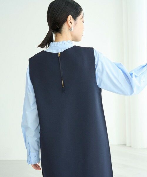 UNFILO / アンフィーロ ミニ丈・ひざ丈ワンピース | BEAUTY FORM KNIT スリーブレス ワンピース | 詳細2