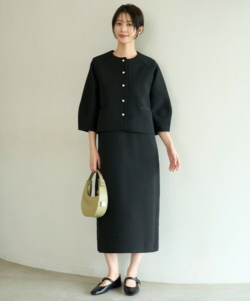 UNFILO / アンフィーロ ミニ丈・ひざ丈ワンピース | BEAUTY FORM KNIT スリーブレス ワンピース | 詳細12