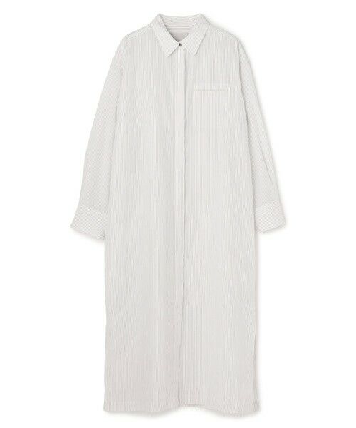 UNFILO / アンフィーロ ミニ丈・ひざ丈ワンピース | ポプリン シャツワンピース | 詳細4