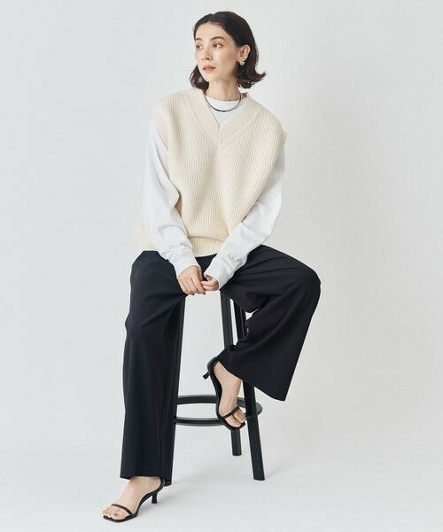 UNFILO / アンフィーロ その他パンツ | マイビューティ タックワイドパンツ | 詳細23