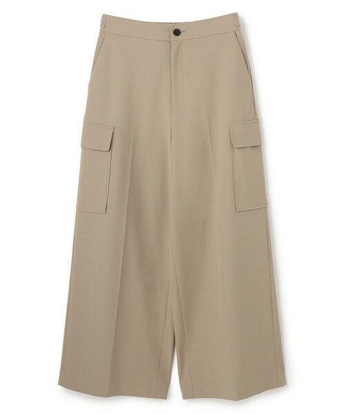UNFILO / アンフィーロ カーゴパンツ | ウールライク カーゴワイドパンツ | 詳細10