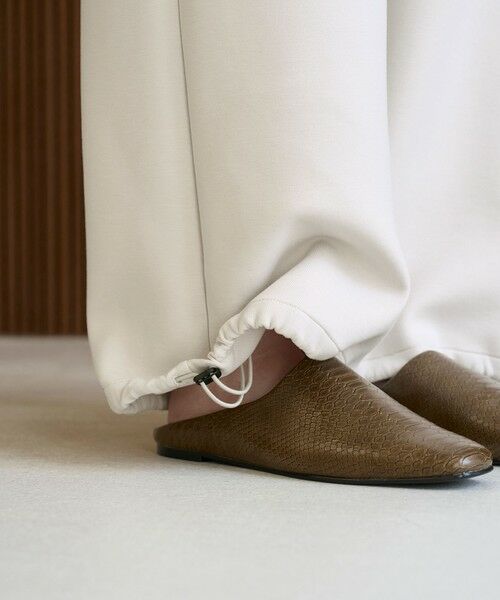 UNFILO / アンフィーロ その他パンツ | 【野呂佳代さん着用】BEAUTY FORM JERSEY イージーパンツ | 詳細9