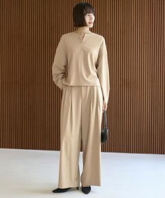 UNFILO / アンフィーロ その他パンツ | マイビューティ タックワイドパンツ