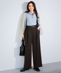 UNFILO / アンフィーロ その他パンツ | マイビューティ タックワイドパンツ