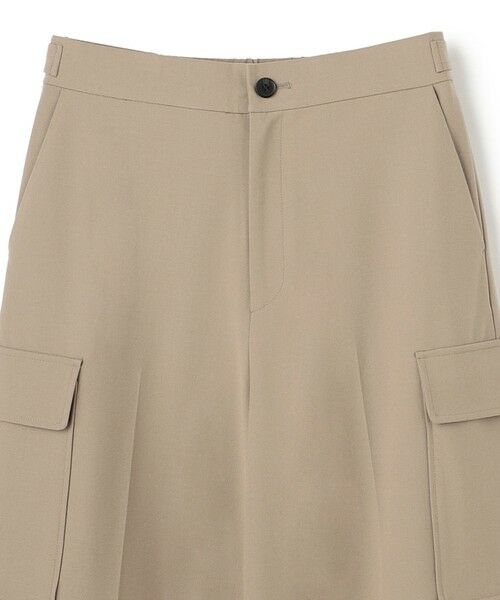 UNFILO / アンフィーロ カーゴパンツ | ウールライク カーゴワイドパンツ | 詳細12