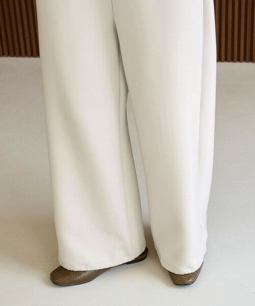 UNFILO / アンフィーロ その他パンツ | 【野呂佳代さん着用】BEAUTY FORM JERSEY イージーパンツ | 詳細8