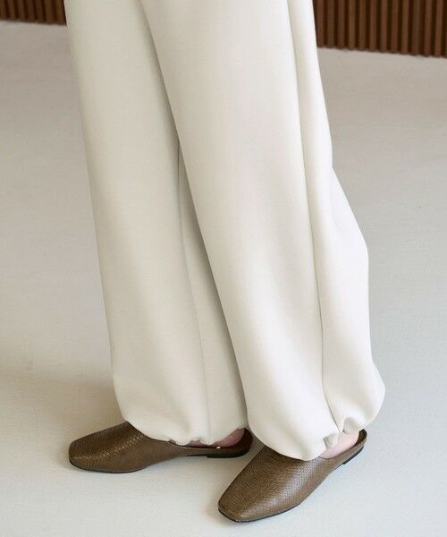 UNFILO / アンフィーロ その他パンツ | 【野呂佳代さん着用】BEAUTY FORM JERSEY イージーパンツ | 詳細10