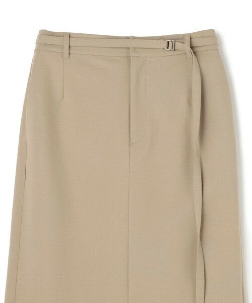 UNFILO / アンフィーロ ミニ・ひざ丈スカート | ウールライク Iラインスカート | 詳細4