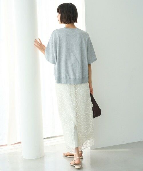 UNFILO / アンフィーロ ミニ・ひざ丈スカート | エンブロイダリー レーススカート | 詳細4