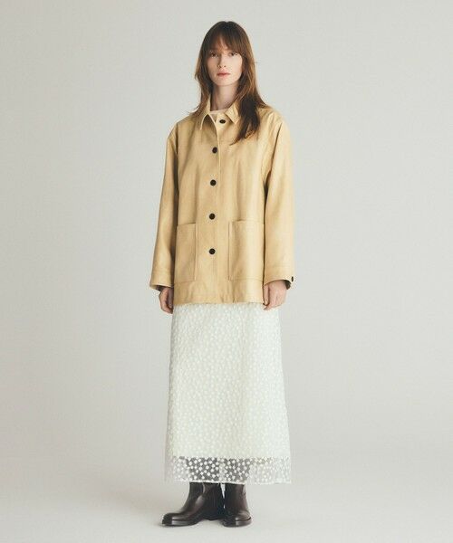 UNFILO / アンフィーロ ミニ・ひざ丈スカート | エンブロイダリー レーススカート | 詳細12