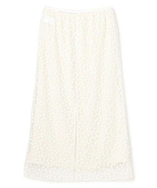 UNFILO / アンフィーロ ミニ・ひざ丈スカート | エンブロイダリー レーススカート | 詳細15