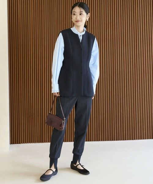 UNFILO / アンフィーロ シャツ・ブラウス | フリルネック ブラウス | 詳細7