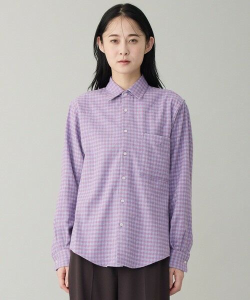 UNFILO / アンフィーロ シャツ・ブラウス | 【男女兼用】クリーンチェック ネルシャツ | 詳細17