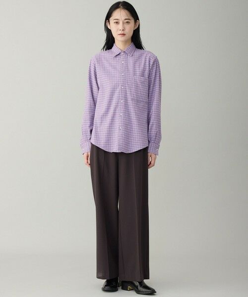 UNFILO / アンフィーロ シャツ・ブラウス | 【男女兼用】クリーンチェック ネルシャツ | 詳細18