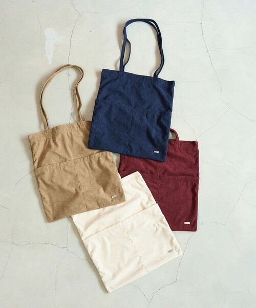 UNFILO / アンフィーロ トートバッグ | コーデュロイ トートバッグ | 詳細2