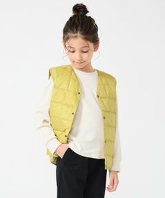 UNFILO / アンフィーロ ダウンジャケット・ベスト | 【120-150cm】TAION Vネック ダウンベスト(UNISEX)