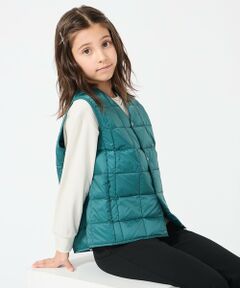 UNFILO / アンフィーロ ダウンジャケット・ベスト | 【120-150cm】TAION Vネック ダウンベスト(UNISEX)