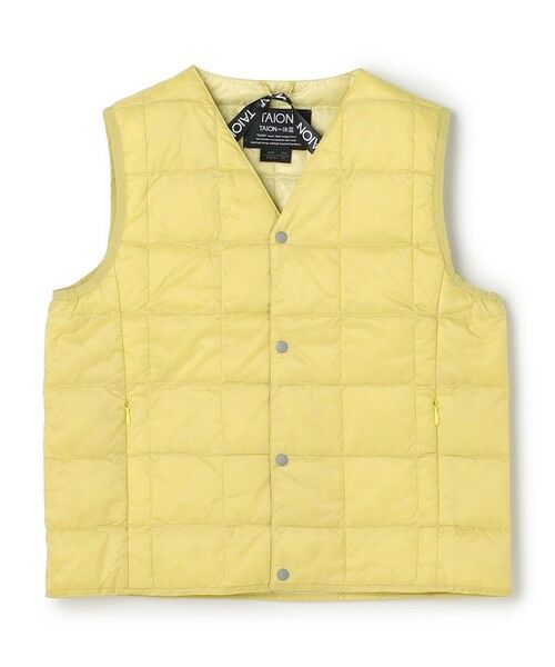 UNFILO / アンフィーロ ダウンジャケット・ベスト | 【120-150cm】TAION Vネック ダウンベスト(UNISEX) | 詳細6