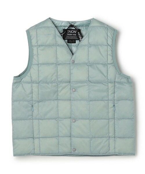 UNFILO / アンフィーロ ダウンジャケット・ベスト | 【120-150cm】TAION Vネック ダウンベスト(UNISEX) | 詳細12