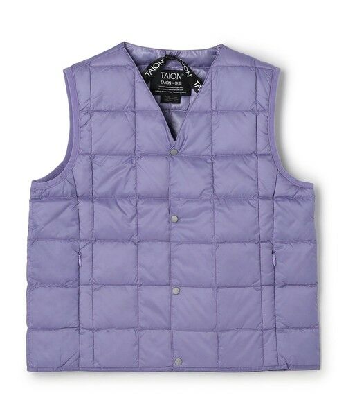 UNFILO / アンフィーロ ダウンジャケット・ベスト | 【120-150cm】TAION Vネック ダウンベスト(UNISEX) | 詳細15