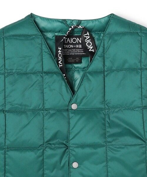 UNFILO / アンフィーロ ダウンジャケット・ベスト | 【120-150cm】TAION Vネック ダウンベスト(UNISEX) | 詳細22