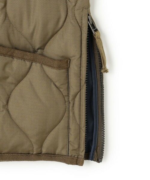 UNFILO / アンフィーロ ダウンジャケット・ベスト | 【120-150cm】TAION ミリタリーZIP Vネックダウンベスト(UNISEX) | 詳細5