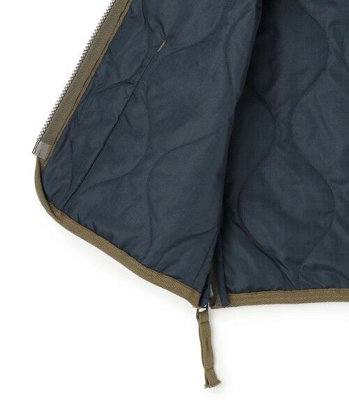 UNFILO / アンフィーロ ダウンジャケット・ベスト | 【120-150cm】TAION ミリタリーZIP Vネックダウンベスト(UNISEX) | 詳細8