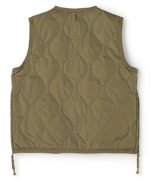 UNFILO / アンフィーロ ダウンジャケット・ベスト | 【120-150cm】TAION ミリタリーZIP Vネックダウンベスト(UNISEX) | 詳細1