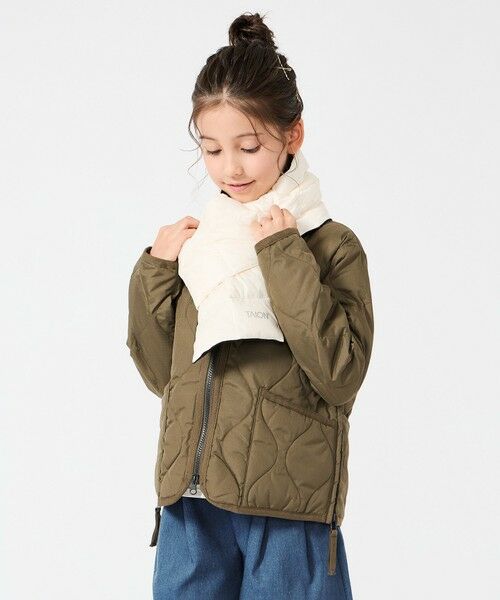 UNFILO / アンフィーロ ダウンジャケット・ベスト | 【120-150cm】TAION ミリタリーZIP Vネック ダウンジャケット(UNISEX) | 詳細4