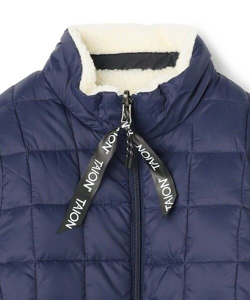 UNFILO / アンフィーロ ダウンジャケット・ベスト | 【120-150cm】TAION リバーシブルボア ダウンジャケット(UNISEX) | 詳細9