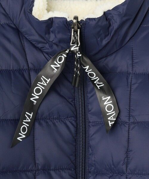 UNFILO / アンフィーロ ダウンジャケット・ベスト | 【120-150cm】TAION リバーシブルボア ダウンジャケット(UNISEX) | 詳細12