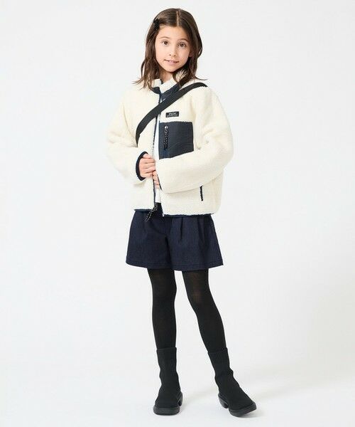 UNFILO / アンフィーロ ダウンジャケット・ベスト | 【120-150cm】TAION リバーシブルボア ダウンジャケット(UNISEX) | 詳細2