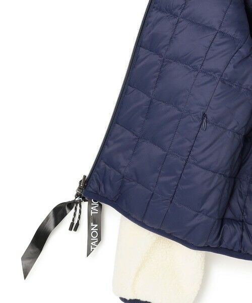 UNFILO / アンフィーロ ダウンジャケット・ベスト | 【120-150cm】TAION リバーシブルボア ダウンジャケット(UNISEX) | 詳細22