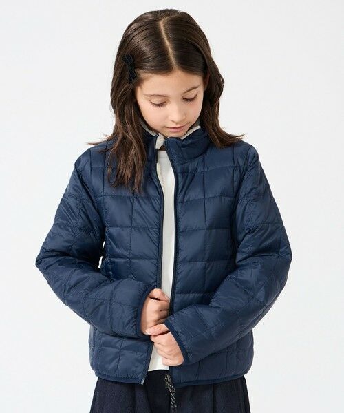 UNFILO / アンフィーロ ダウンジャケット・ベスト | 【120-150cm】TAION リバーシブルボア ダウンジャケット(UNISEX) | 詳細4
