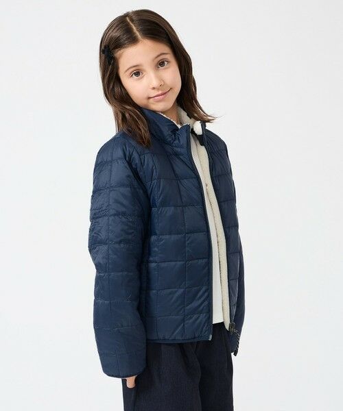 UNFILO / アンフィーロ ダウンジャケット・ベスト | 【120-150cm】TAION リバーシブルボア ダウンジャケット(UNISEX) | 詳細5