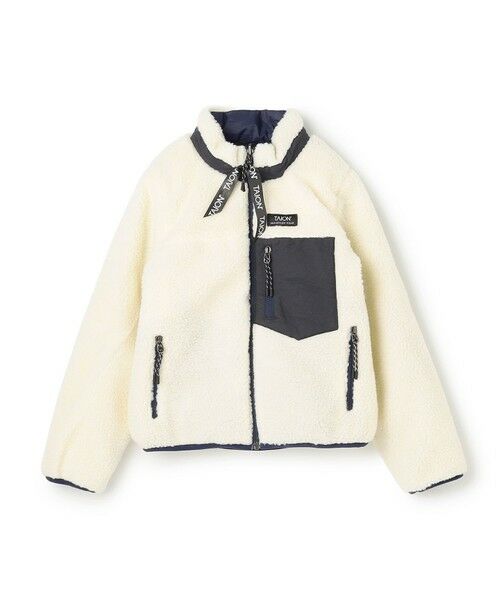 UNFILO / アンフィーロ ダウンジャケット・ベスト | 【120-150cm】TAION リバーシブルボア ダウンジャケット(UNISEX) | 詳細6