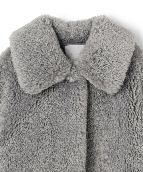 UNFILO / アンフィーロ ステンカラーコート | エコファー ステンカラーコート | 詳細3