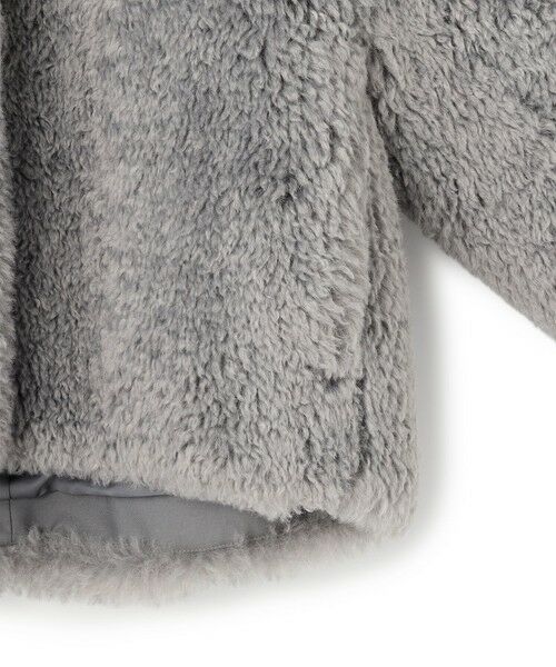 UNFILO / アンフィーロ ステンカラーコート | エコファー ステンカラーコート | 詳細5