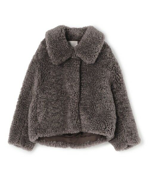 UNFILO / アンフィーロ ステンカラーコート | エコファー ステンカラーコート | 詳細12