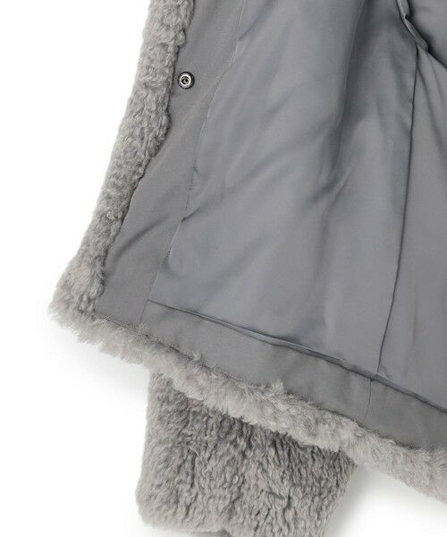 UNFILO / アンフィーロ ステンカラーコート | エコファー ステンカラーコート | 詳細7