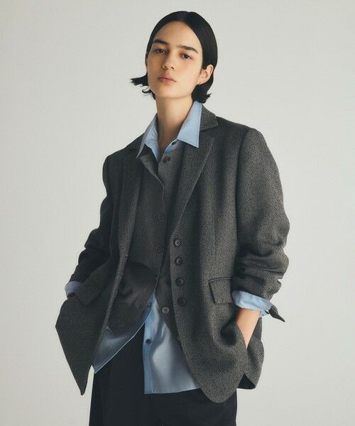 UNFILO / アンフィーロ テーラードジャケット | リングツイード ジャケット | 詳細9