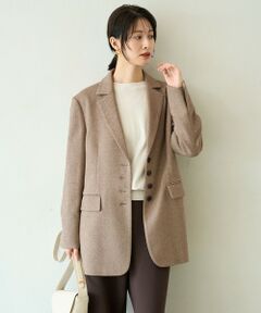 UNFILO / アンフィーロ テーラードジャケット | 【野呂佳代さん着用】リングツイード ジャケット