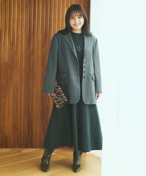 UNFILO / アンフィーロ テーラードジャケット | 【野呂佳代さん着用】リングツイード ジャケット | 詳細2